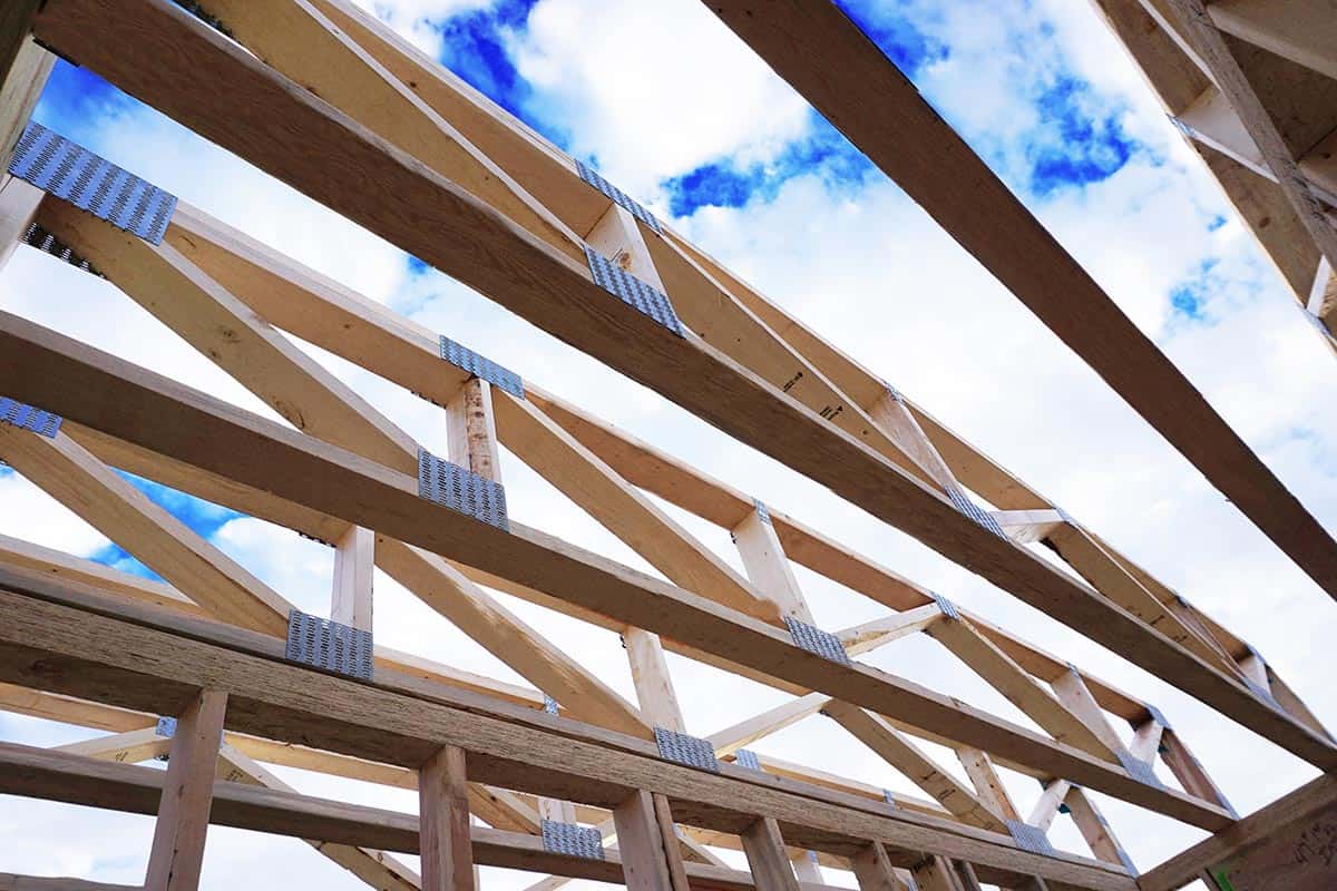 Custom Wood Floor & Roof Trusses – Clear Span Pitch, All Sizes Available, Made In USA